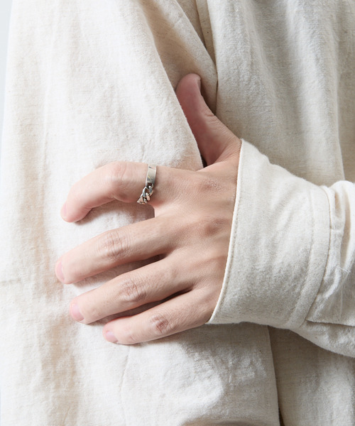 20/80（テゥエンティーエイティー）の「20/80 トゥエンティーエイティー / STERLING SILVER ID CHAIN RING 5mm WIDTH スターリングシルバー925IDチェーンリング / AR029（リング・メンズ・シルバー・1/2）」の3枚目の写真