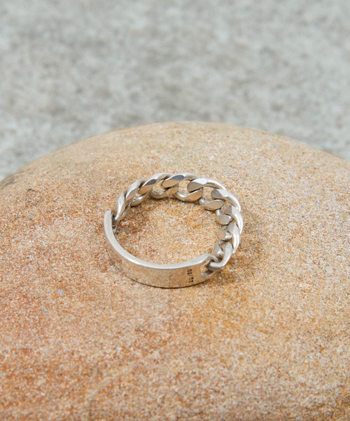 20/80（テゥエンティーエイティー）の「20/80 トゥエンティーエイティー / STERLING SILVER ID CHAIN RING 5mm WIDTH スターリングシルバー925IDチェーンリング / AR029（リング・メンズ・シルバー・1/2）」の5枚目の写真