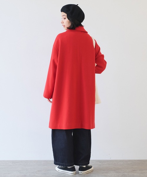 △super100 スイビ ステンカラーコート（ステンカラーコート）｜bulle