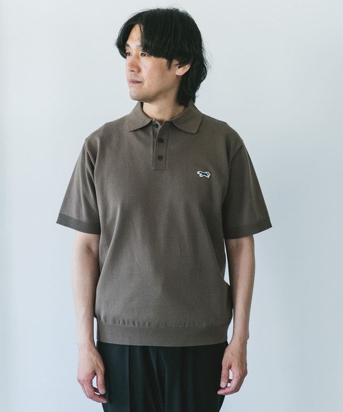 PENNEYS（ぺニーズ）の「『XLサイズ/WEB限定』『別注』PENNEYS×DOORS　THE FOX ハイゲージ ニットポロ（ポロシャツ・メンズ・ブラウン/ネイビー/グレー・X-LARGE/MEDIUM/LARGE）」の20枚目の写真