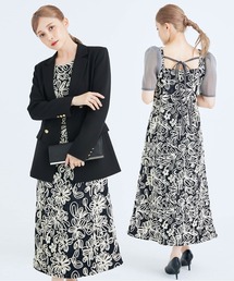 CELEN | 《2025新作》【オケージョンドレス/結婚式/お呼ばれ】エンブロイダリーレースワンピース(ドレス)