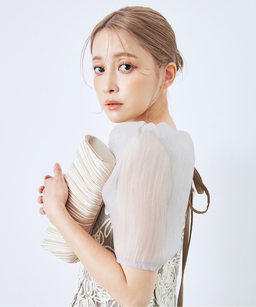 CELEN（セレン）の「《2025新作》【オケージョンドレス/結婚式/お呼ばれ】エンブロイダリーレースワンピース（ドレス・レディース・ベージュ/ブラック・FREE）」の21枚目の写真