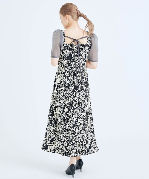 CELEN（セレン）の「《2025新作》【オケージョンドレス/結婚式/お呼ばれ】エンブロイダリーレースワンピース（ドレス・レディース・ベージュ/ブラック・FREE）」の13枚目の写真