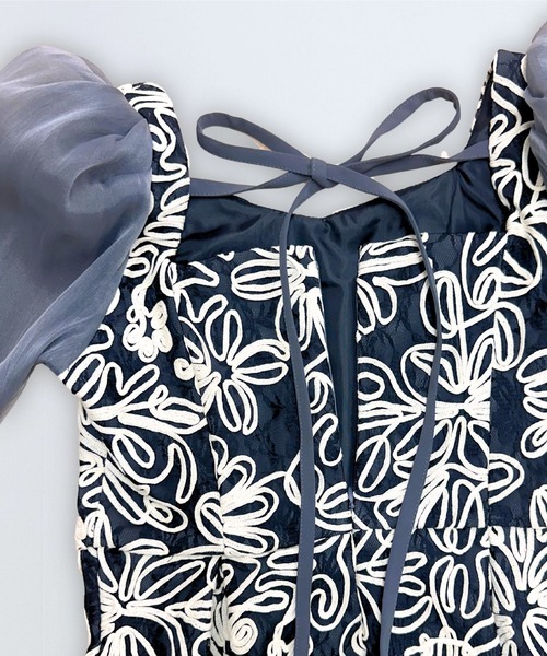 CELEN（セレン）の「《2025新作》【オケージョンドレス/結婚式/お呼ばれ】エンブロイダリーレースワンピース（ドレス・レディース・ベージュ/ブラック・FREE）」の18枚目の写真