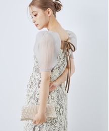 CELEN（セレン）の「【オケージョンドレス/結婚式/お呼ばれ】エンブロイダリーレースワンピース（ドレス）」