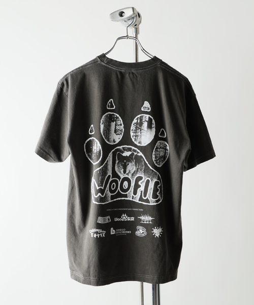 WISM(ウィズム)の「Woofietokyo / ウーフィトウキョウ Pigment Woofie Soul S/S Tee(Tシャツ/カットソー・メンズ・グリーン/ブラック・LARGE/MEDIUM)」の12枚目の写真