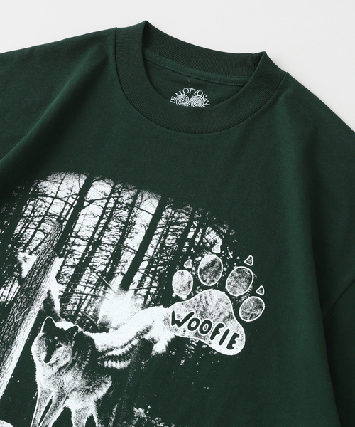 WISM(ウィズム)の「Woofietokyo / ウーフィトウキョウ Pigment Woofie Soul S/S Tee(Tシャツ/カットソー・メンズ・グリーン/ブラック・LARGE/MEDIUM)」の17枚目の写真