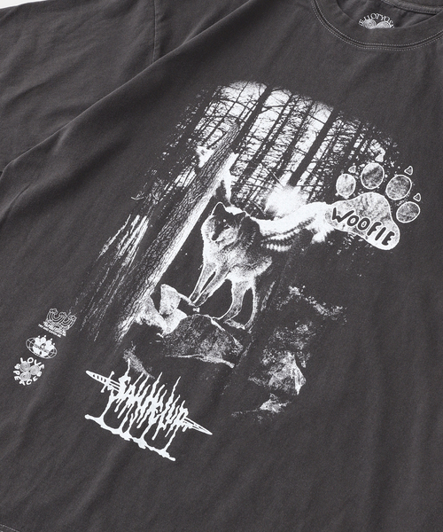 WISM(ウィズム)の「Woofietokyo / ウーフィトウキョウ Pigment Woofie Soul S/S Tee(Tシャツ/カットソー・メンズ・グリーン/ブラック・LARGE/MEDIUM)」の20枚目の写真
