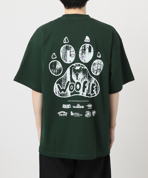 WISM(ウィズム)の「Woofietokyo / ウーフィトウキョウ Pigment Woofie Soul S/S Tee(Tシャツ/カットソー・メンズ・グリーン/ブラック・LARGE/MEDIUM)」の6枚目の写真