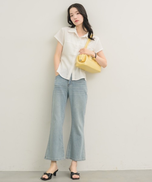 NEUNA（ヌナ）の「エナメルリボンミュール（パンプス・レディース・ブラック/アイボリー・38/36/39）」の18枚目の写真