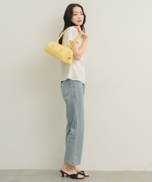 NEUNA（ヌナ）の「エナメルリボンミュール（パンプス・レディース・ブラック/アイボリー・38/36/39）」の21枚目の写真