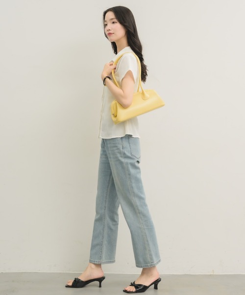 NEUNA（ヌナ）の「エナメルリボンミュール（パンプス・レディース・ブラック/アイボリー・38/36/39）」の19枚目の写真