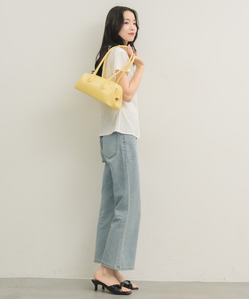 NEUNA（ヌナ）の「エナメルリボンミュール（パンプス・レディース・ブラック/アイボリー・38/36/39）」の20枚目の写真