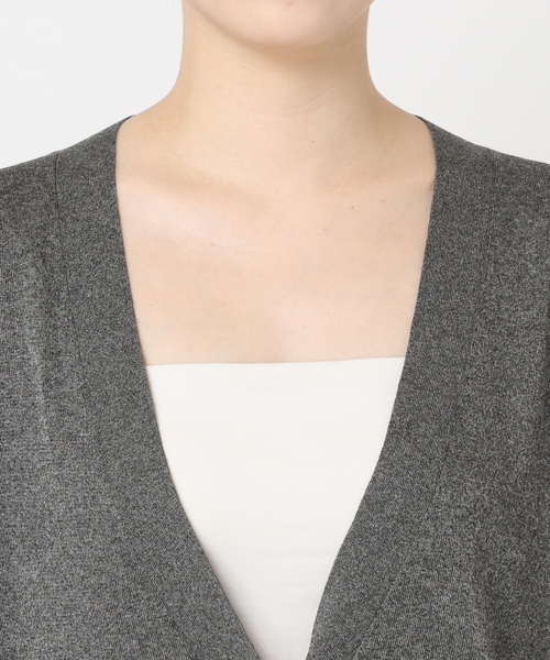 journal standard L'essage(ジャーナルスタンダードレサージュ)の「《追加》GALAXYカーディガン(カーディガン/ボレロ・レディース・チャコールグレー/ベージュ/ネイビー・FREE)」の14枚目の写真