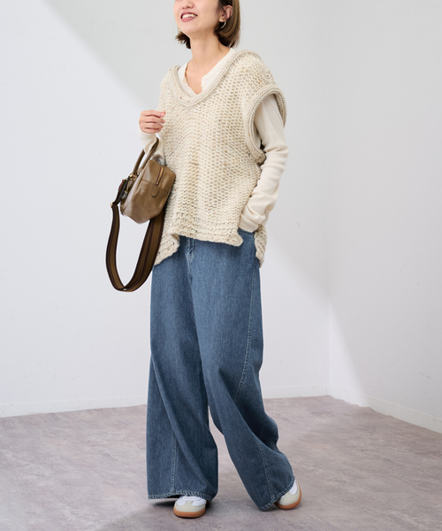 【フレームワーク 】バレルフォルムデニムパンツ バレルフォルムデニムパンツ（デニムパンツ・ジーンズ）｜FRAMeWORK