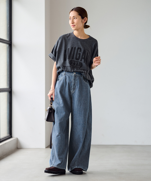 バレルフォルムデニムパンツ（デニムパンツ）｜FRAMeWORK（フレーム