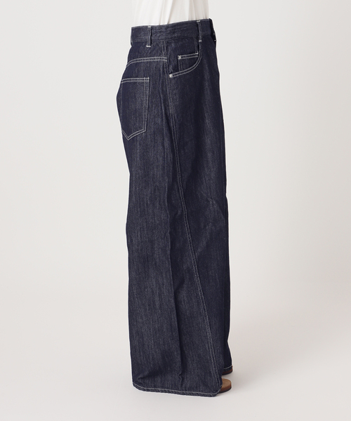 FRAMeWORK（フレームワーク）の「バレルフォルムデニムパンツ（デニムパンツ・レディース・ネイビー/ブルー系その他・36/38/40）」の15枚目の写真