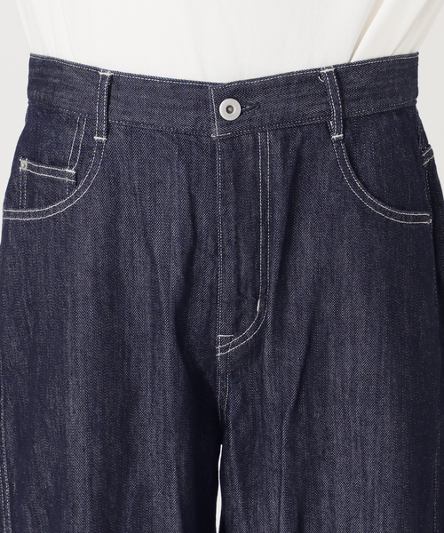 FRAMeWORK（フレームワーク）の「バレルフォルムデニムパンツ（デニムパンツ・レディース・ネイビー/ブルー系その他・36/38/40）」の16枚目の写真