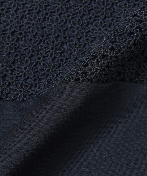 MACKINTOSH LONDON（マッキントッシュ ロンドン）の「レースコンビスカート（スカート・レディース・ネイビー・36/38）」の8枚目の写真