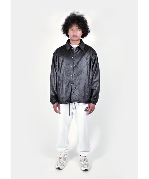 APPLEBUM（アップルバム）の「Synthetic Leather Jacket（ブルゾン・メンズ・ブラック・X-LARGE/LARGE/MEDIUM）」の5枚目の写真