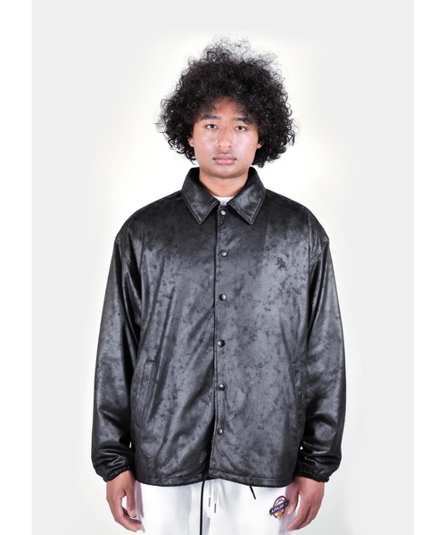 APPLEBUM（アップルバム）の「Synthetic Leather Jacket（ブルゾン・メンズ・ブラック・X-LARGE/LARGE/MEDIUM）」の9枚目の写真