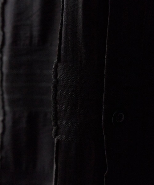 ROOPTOKYO（ループトウキョウ）の「格子柄半袖レギュラーカラーシャツ（シャツ/ブラウス・メンズ・ホワイト/ブラック・L/M）」の18枚目の写真