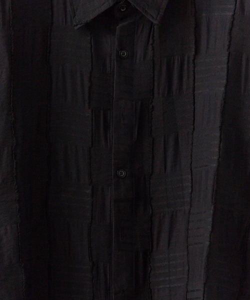 ROOPTOKYO（ループトウキョウ）の「格子柄半袖レギュラーカラーシャツ（シャツ/ブラウス・メンズ・ホワイト/ブラック・L/M）」の15枚目の写真