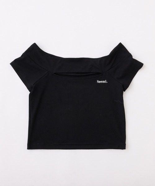 セール】【Seemi.】刺繍入りトップス（Tシャツ/カットソー