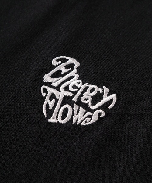 make a ray!(メイク ア レイ!)の「【85】ぼかしプリント&ハート刺繍 バックプリント リンガー 半袖 Tシャツ(Tシャツ/カットソー・メンズ・ホワイト×レッド/ブラック×ホワイト/ホワイト×ネイビー・M/L)」の14枚目の写真