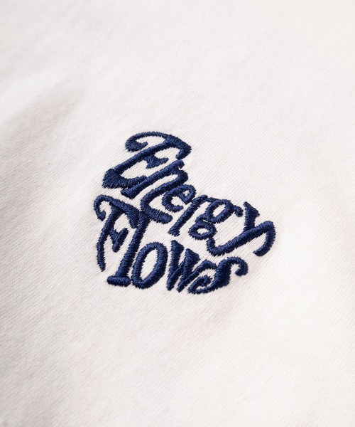 make a ray!(メイク ア レイ!)の「【85】ぼかしプリント&ハート刺繍 バックプリント リンガー 半袖 Tシャツ(Tシャツ/カットソー・メンズ・ホワイト×レッド/ブラック×ホワイト/ホワイト×ネイビー・M/L)」の16枚目の写真