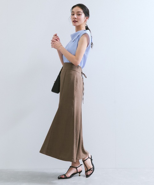 VIS（ビス）の「アシメオフショルブラウス（シャツ/ブラウス・レディース・ブルー系その他4/クリーム/パープル系その他・FREE）」の10枚目の写真