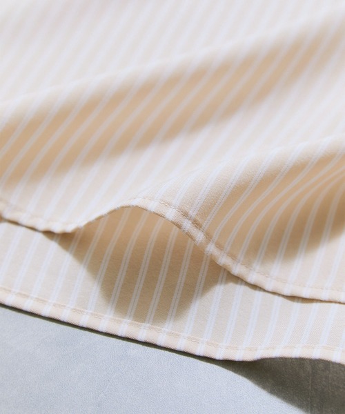 VIS（ビス）の「アシメオフショルブラウス（シャツ/ブラウス・レディース・ブルー系その他4/クリーム/パープル系その他・FREE）」の4枚目の写真