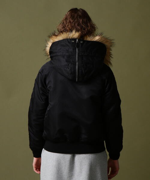 AVIREX(アヴィレックス)の「《価格改定商品》《WOMAN》N-2B COMMERCIAL / N-2Bコマーシャル(ミリタリージャケット・レディース・セージグリーン/ブラック・L/XS/S/M)」の20枚目の写真