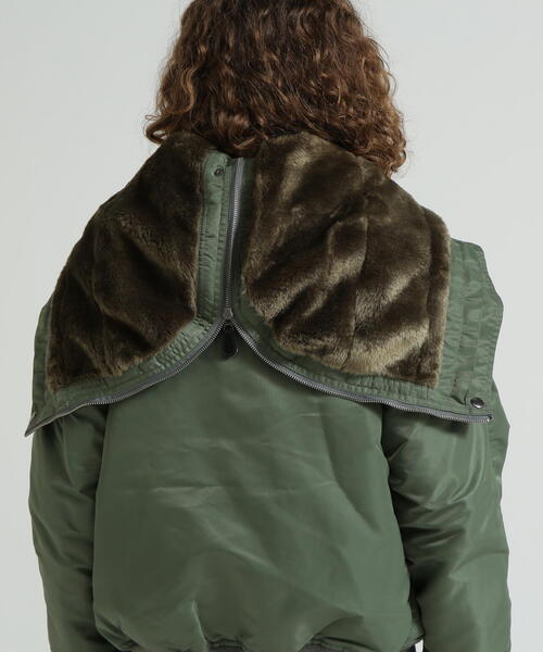 WOMAN》N-2B COMMERCIAL / N-2Bコマーシャル（ミリタリージャケット