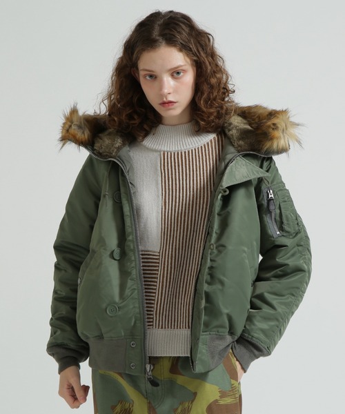 WOMAN》N-2B COMMERCIAL / N-2Bコマーシャル（ミリタリージャケット