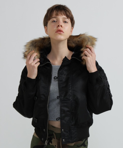 WOMAN》N-2B COMMERCIAL / N-2Bコマーシャル（ミリタリージャケット