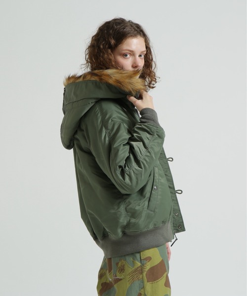 WOMAN》N-2B COMMERCIAL / N-2Bコマーシャル（ミリタリージャケット