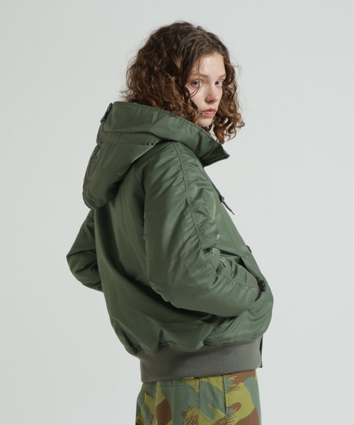 WOMAN》N-2B COMMERCIAL / N-2Bコマーシャル（ミリタリージャケット