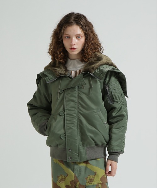 WOMAN》N-2B COMMERCIAL / N-2Bコマーシャル（ミリタリージャケット