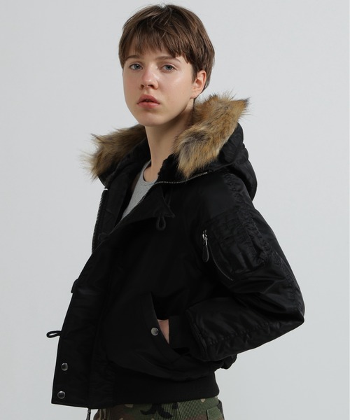 WOMAN》N-2B COMMERCIAL / N-2Bコマーシャル（ミリタリージャケット