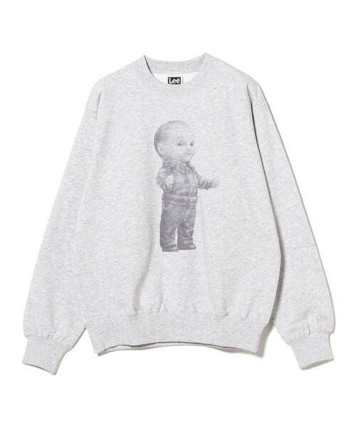 Ray BEAMS(レイビームス)の「Lee / PRINT SWEAT(スウェット・レディース・グレー/ブラウン・SMALL)」の11枚目の写真