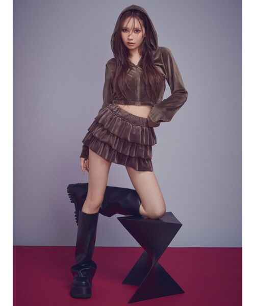 GYDA（ジェイダ）の「GDカバールーズシルエットブーツ（ブーツ・レディース・ブラック・SMALL/MEDIUM/LARGE）」の3枚目の写真