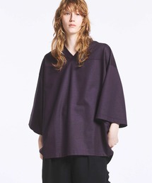 《UNISEX》Silky King Prime-Over Football T-shirt/シルキーキングプライムオーバーフットボールTシャツ【MAISON SPECIAL/メゾンスペシャル】