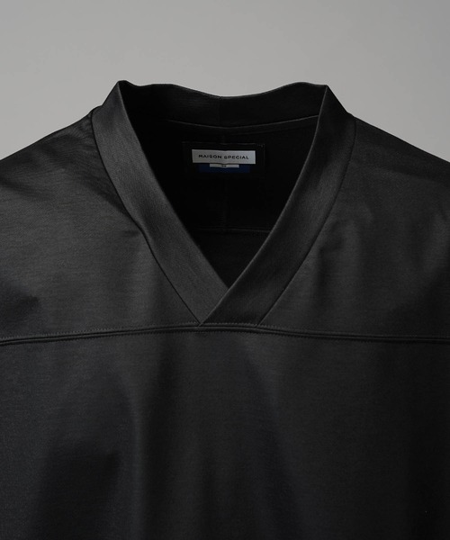 UNISEX》Silky King Prime-Over Football T-shirt/シルキーキング