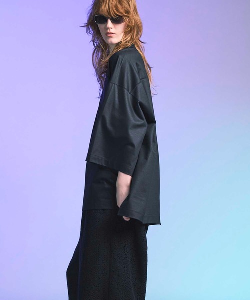 UNISEX》Silky King Prime-Over Football T-shirt/シルキーキング