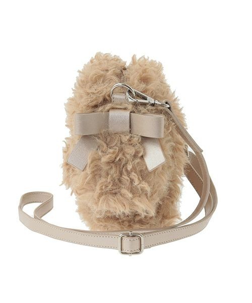 Candy Stripper(キャンディストリッパー)の「DOG FACE SHOULDER バッグ(ショルダーバッグ・レディース・オフホワイト/ベージュ・FREE)」の9枚目の写真