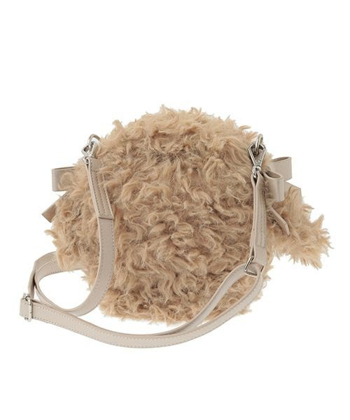 Candy Stripper(キャンディストリッパー)の「DOG FACE SHOULDER バッグ(ショルダーバッグ・レディース・オフホワイト/ベージュ・FREE)」の10枚目の写真