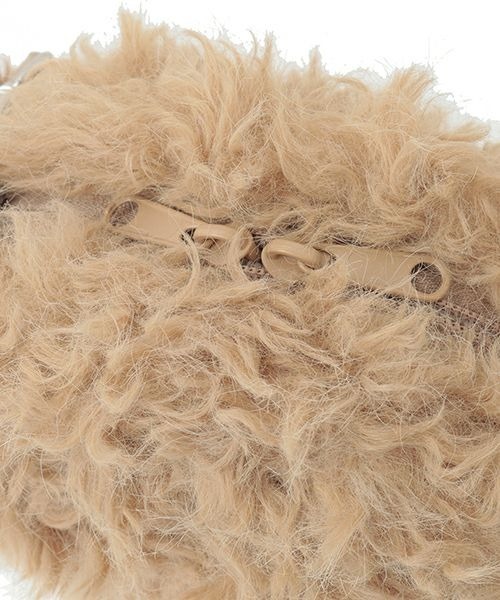 Candy Stripper(キャンディストリッパー)の「DOG FACE SHOULDER バッグ(ショルダーバッグ・レディース・オフホワイト/ベージュ・FREE)」の13枚目の写真