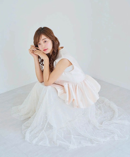 ベスト ジレ ボリュームバルーンジレ レディース セール】ボリュームバルーンジレ（ベスト）｜M y u（ミュー）の