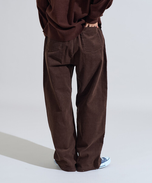 FREAK'S STORE(フリークスストア)の「RED KAP × FREAK'S STORE/レッドキャップ 別注 コーデュロイ 紐付きイージーパンツ/コーデュロイパンツ<セットアップ対応>(その他パンツ・レディース・ナチュラル/レンガ/ブラウン/ブラック・SMALL/MEDIUM)」の22枚目の写真